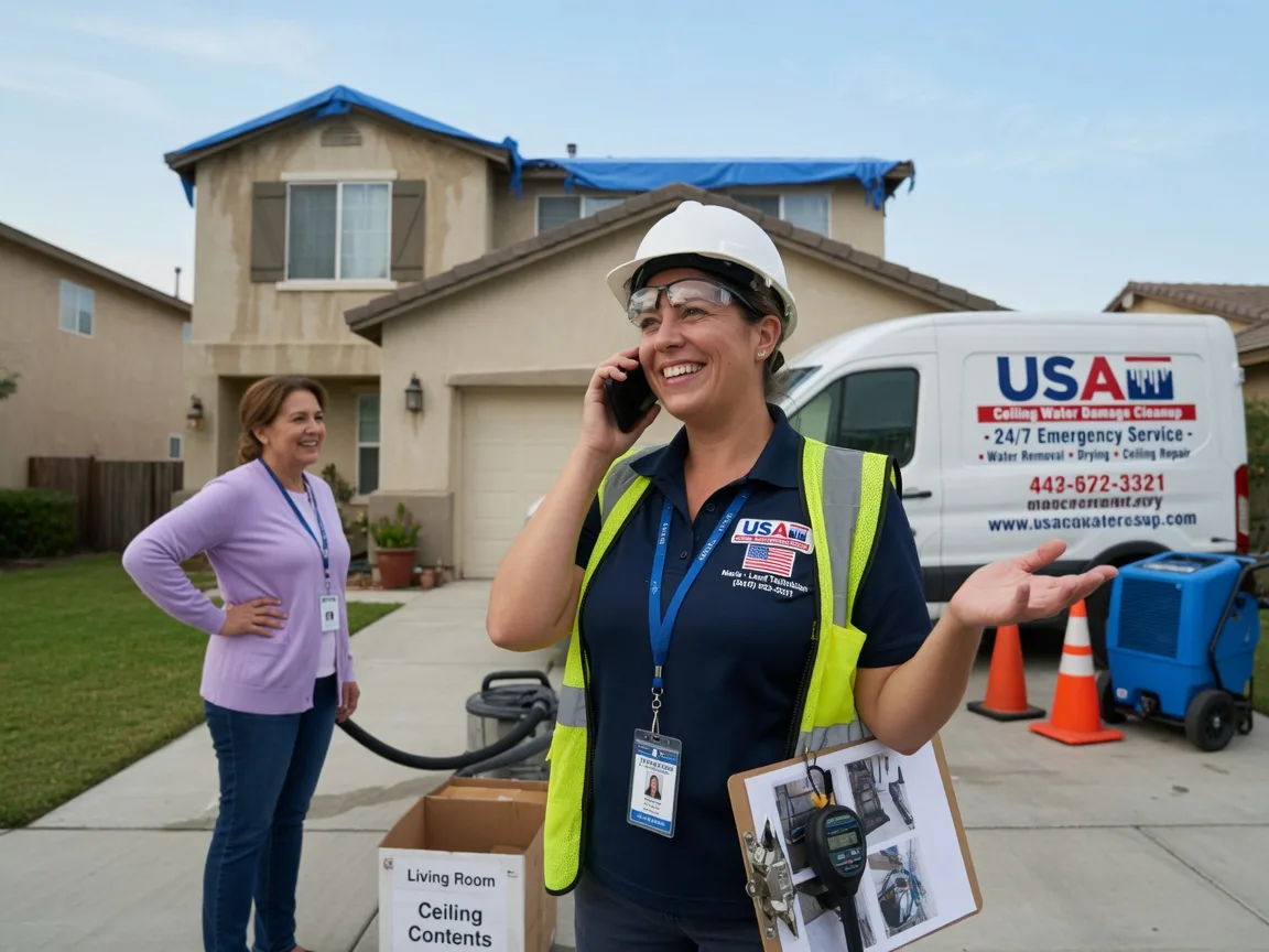 Ceiling Water Damage Restoration La Grange, TX FAQs